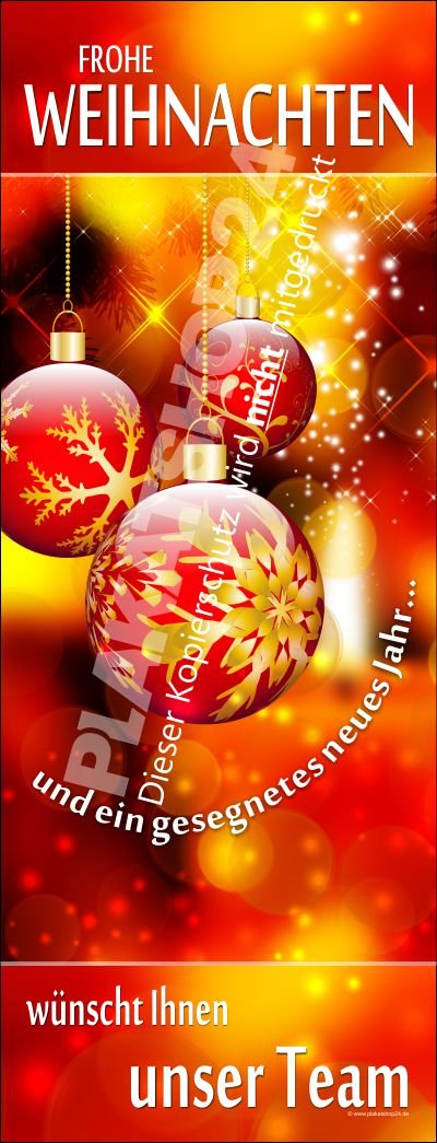 4a7868bac3dcbf068e15434a0c1b9186 Banner mit Weihnachtsmotiv für Dekoration, Schaufenster