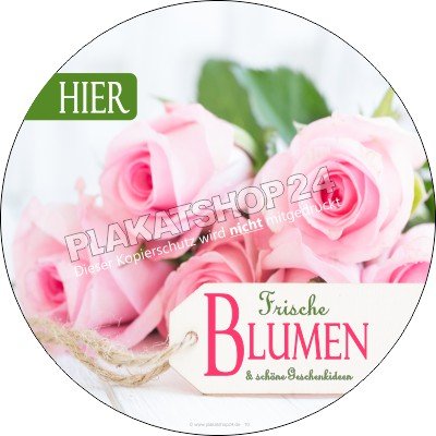 Klebefolie für Floristik / Blumenverkauf / Blumengeschäft