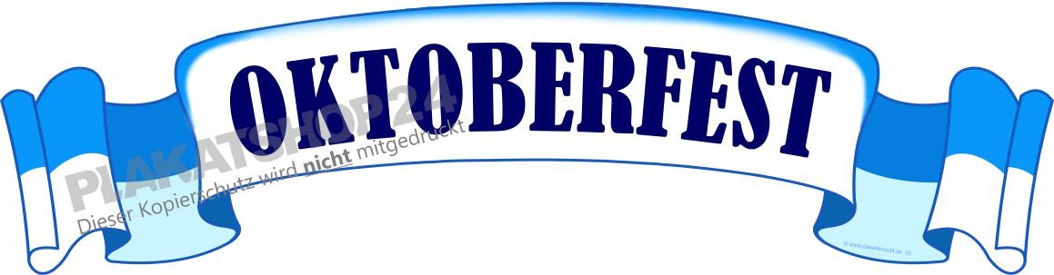 Schaufensterfolie Oktoberfest