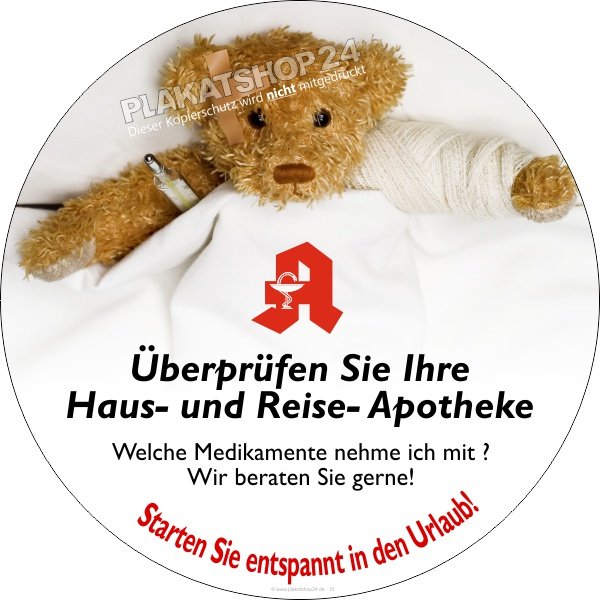 aufkleber-reiseapothekeF3ppymXQJSLZ5 Werbefolie Haus- und Reiseapotheke