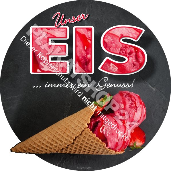 XA7404 Eisposter im Querformat