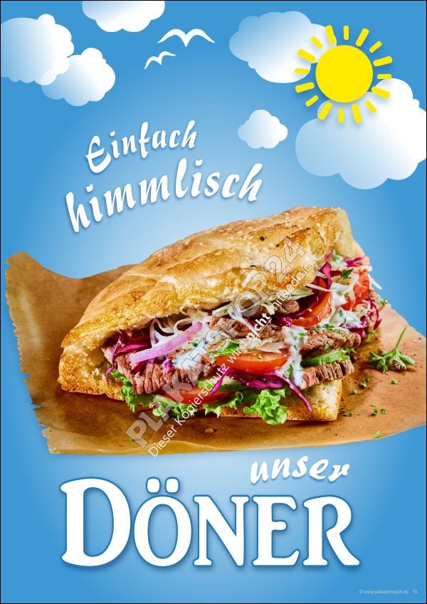 Imbissfahne Döner Kebab günstig einkaufen